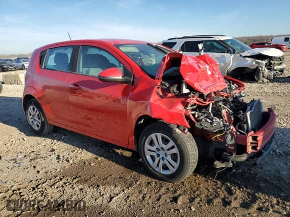 2020 Chevrolet Sonic LT with VIN 1G1JG6SB5L4128239, listed as a Copart auction lot 49753624 with Not provided miles and Salvage title. Bid and sale history available at DreamBid. Image 4.