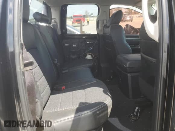 2014 Ram 1500 Sport with VIN 1C6RR6HT1ES372352, listed as a Copart auction lot 54484735 with 104,236 mi miles and Salvage title. Bid and sale history available at DreamBid. Image 10.