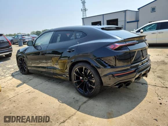 2024 Lamborghini Urus S with VIN ZPBUB3ZL8RLA33892, listed as a Copart auction lot 67140335 with Not provided miles and Salvage title. Bid and sale history available at DreamBid. Image 2.