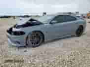 2022 Dodge Charger Scat Pack z VIN 2C3CDXGJ4NH231497, wystawiony jako Copart lot #82140525 z przebiegiem 78 986 mil mil oraz Szkoda całkowita • Salvage title. Historia ofert i sprzedaży dostępna na DreamBid. Obrazek 1.