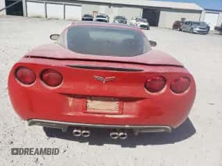 2007 Chevrolet Corvette with VIN 1G1YY25U375125485, listed as a Copart auction lot 74797954 with Not provided miles and Salvage title. Bid and sale history available at DreamBid. Image 6.