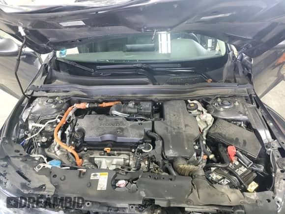 2022 Honda Accord EX-L with VIN 1HGCV3F5XNA025350, listed as a Copart auction lot 64615525 with 52,865 mi miles and Salvage title. Bid and sale history available at DreamBid. Image 11.