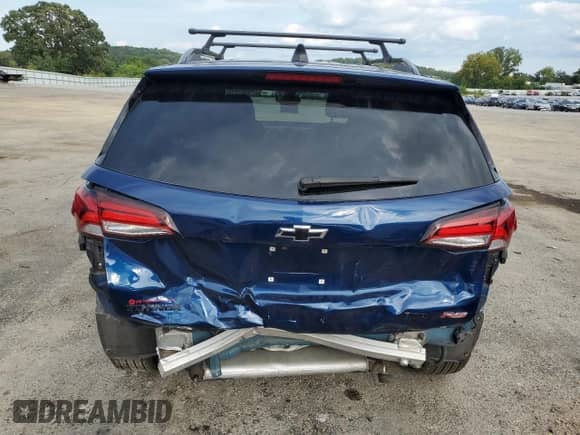 2022 Chevrolet Equinox RS с VIN 3GNAXWEV7NS208889, выставлен на аукционе Copart как лот 70536345 с пробегом 33 112 миль миль и Списание • Salvage title. История ставок и продаж доступна на DreamBid. Изображение 6.