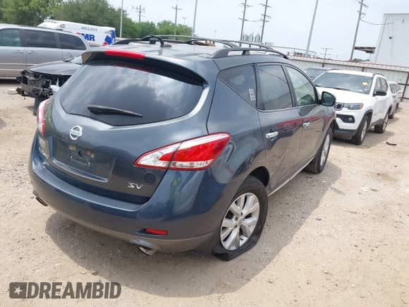 2013 Nissan Murano SV с VIN JN8AZ1MU5DW213269, выставлен на аукционе IAAI как лот 42303846 с пробегом 157 629 миль миль и . История ставок и продаж доступна на DreamBid. Изображение 4.