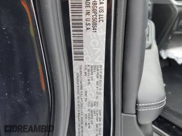 2023 Jeep Grand Cherokee Limited with VIN 1C4RJHBG0PC508541, listed as a Copart auction lot 43715115 with 26,800 mi miles and Salvage title. Bid and sale history available at DreamBid. Image 13.