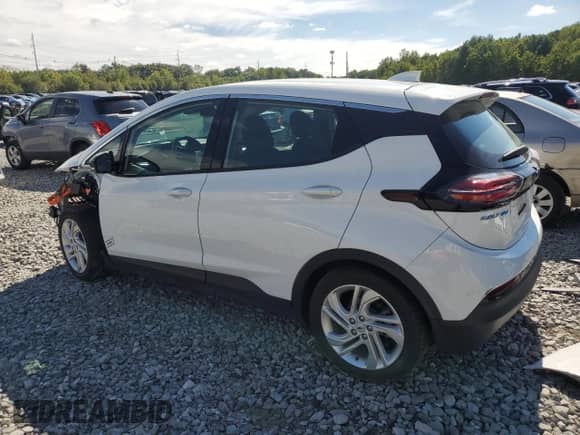2023 Chevrolet Bolt EV 1LT with VIN 1G1FW6S07P4127803, listed as a Copart auction lot 71048995 with Not provided miles and Salvage title. Bid and sale history available at DreamBid. Image 2.