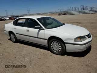2001 Chevrolet Impala with VIN 2G1WF55E219260944, listed as a Copart auction lot 57683755 with 138,131 mi miles and Salvage title. Bid and sale history available at DreamBid. Image 4.