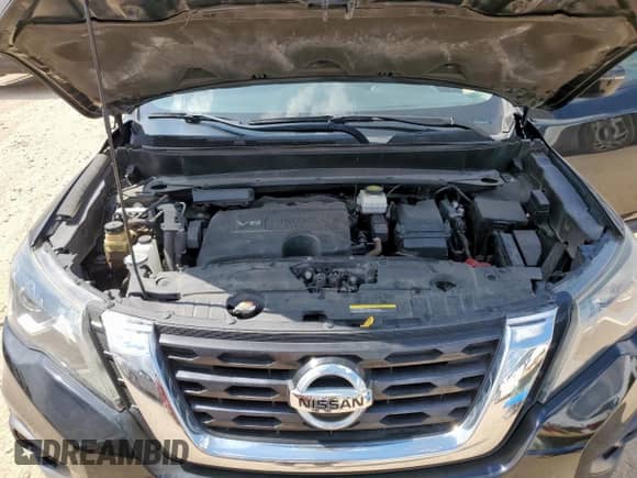 2019 Nissan Pathfinder SL z VIN 5N1DR2MN7KC597928, wystawiony jako Copart lot #86188905 z przebiegiem 110 144 mil mil oraz Czysty tytuł • Clean title. Historia ofert i sprzedaży dostępna na DreamBid. Obrazek 12.