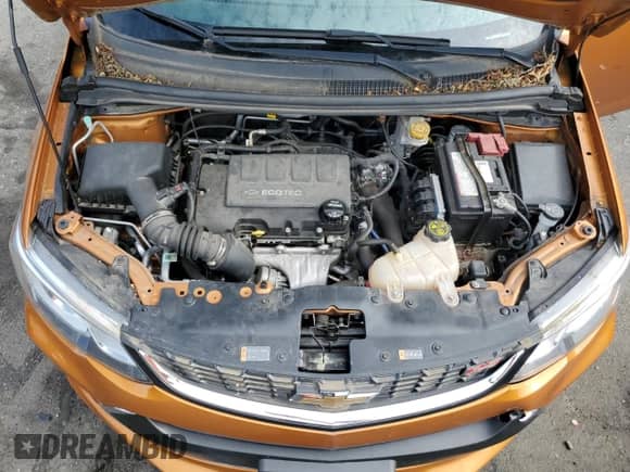 2017 Chevrolet Sonic LT с VIN 1G1JD6SB5H4131612, выставлен на аукционе Copart как лот 64371225 с пробегом 46 607 миль миль и Списание • Salvage title. История ставок и продаж доступна на DreamBid. Изображение 11.