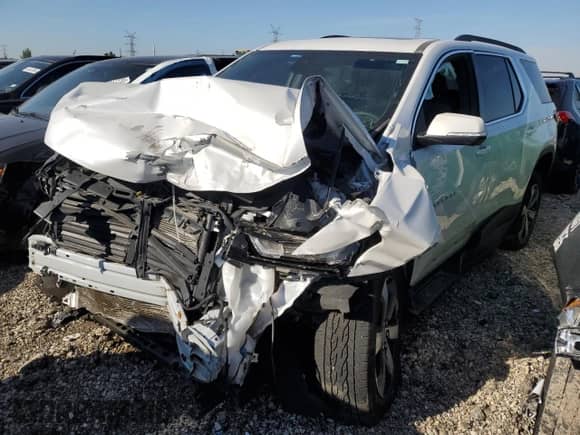 2022 Chevrolet Traverse LT с VIN 1GNERHKW8NJ115627, выставлен на аукционе Copart как лот 81198575 с пробегом Не указан миль и Списание • Salvage title. История ставок и продаж доступна на DreamBid. Изображение 1.