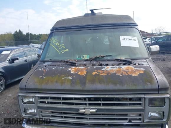1989 Chevrolet Chevy Van с VIN 1GBEG25K9K7155815, выставлен на аукционе IAAI как лот 41926158 с пробегом 634 259 миль миль и . История ставок и продаж доступна на DreamBid. Изображение 6.