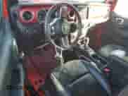 2018 Jeep Wrangler Rubicon with VIN 1C4HJXCGXJW161827, listed as a Copart auction lot 76562614 with Not provided miles and Salvage title. Bid and sale history available at DreamBid. Image 8.