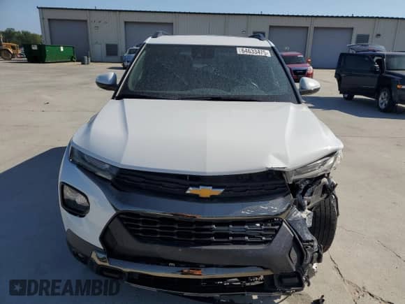 2022 Chevrolet TrailBlazer ACTIV with VIN KL79MVSL7NB044652, listed as a Copart auction lot 64633475 with 54,264 mi miles and Salvage title. Bid and sale history available at DreamBid. Image 5.