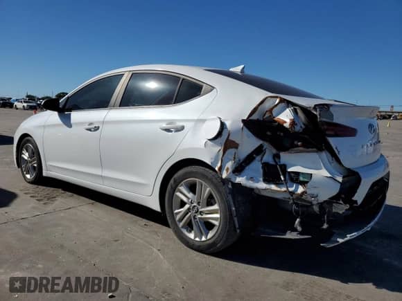 2019 Hyundai Elantra Value Edition with VIN 5NPD84LF5KH437208, listed as a Copart auction lot 80560104 with 47,213 mi miles and Clean title. Bid and sale history available at DreamBid. Image 2.