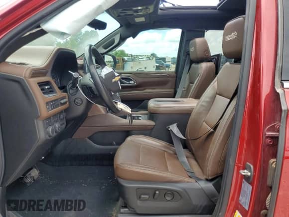 2021 Chevrolet Tahoe High Country with VIN 1GNSKTKL2MR126672, listed as a Copart auction lot 62856725 with 126,132 mi miles and Salvage title. Bid and sale history available at DreamBid. Image 7.