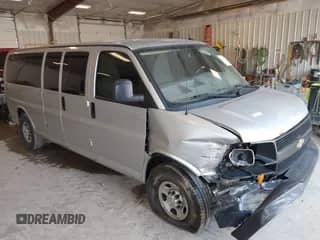 2012 Chevrolet Express Passenger 1LS с VIN 1GAZGZFG0C1187114, выставлен на аукционе IAAI как лот 42462288 с пробегом 293 657 миль миль и . История ставок и продаж доступна на DreamBid. Изображение 1.