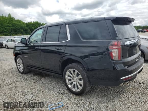2023 Chevrolet Tahoe Premier z VIN 1GNSKSKD8PR279533, wystawiony jako Copart lot #58755045 z przebiegiem 25 233 mil mil oraz Szkoda całkowita • Salvage title. Historia ofert i sprzedaży dostępna na DreamBid. Obrazek 2.