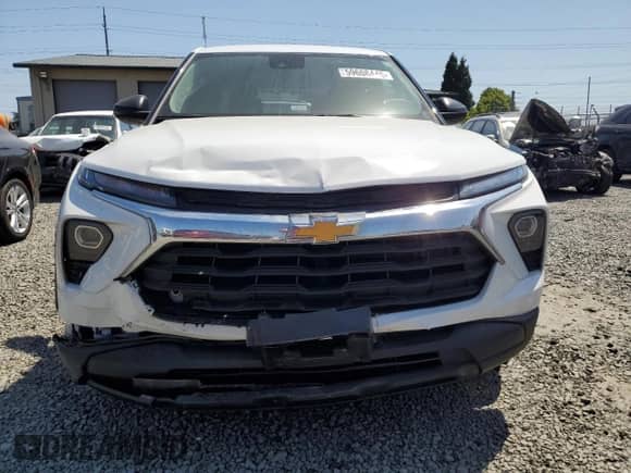 2024 Chevrolet TrailBlazer LS with VIN KL79MNSL5RB046485, listed as a Copart auction lot 59608445 with 13,589 mi miles and Salvage title. Bid and sale history available at DreamBid. Image 5.