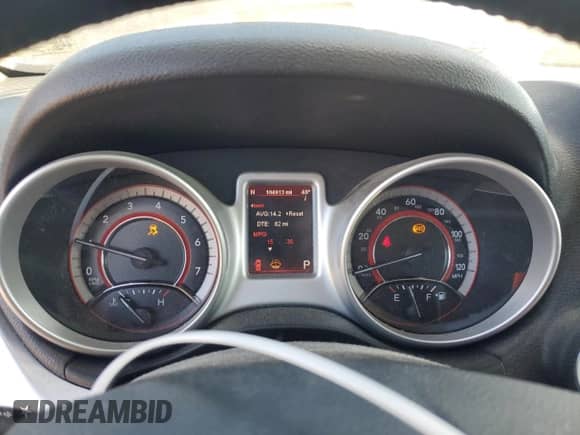 2012 Dodge Journey R/T with VIN 3C4PDDEG5CT397986, listed as a Copart auction lot 46651155 with 104,913 mi miles and Salvage title. Bid and sale history available at DreamBid. Image 9.