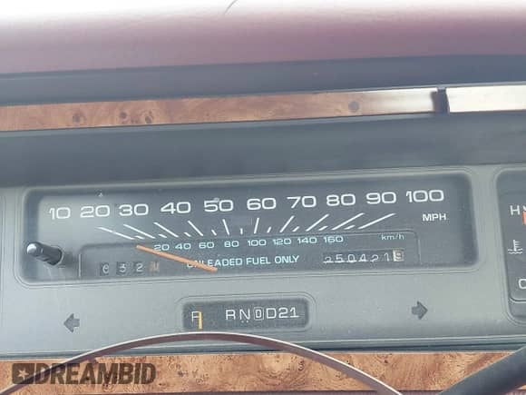 1992 Chevrolet Caprice с VIN 1G1BL53E5NR137046, выставлен на аукционе IAAI как лот 43079497 с пробегом 250 421 миль миль и . История ставок и продаж доступна на DreamBid. Изображение 7.