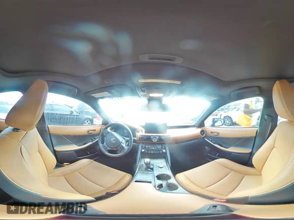 2024 Lexus IS 350 F Sport z VIN JTHBZ1B25R5076539, wystawiony jako Copart lot #64196115 z przebiegiem 18 590 mil mil oraz Szkoda całkowita • Salvage title. Historia ofert i sprzedaży dostępna na DreamBid. Obrazek 14.