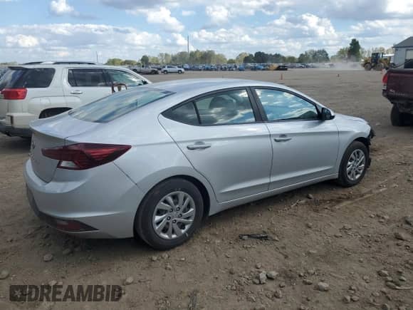 2019 Hyundai Elantra SE with VIN KMHD74LF3KU844206, listed as a Copart auction lot 82257235 with 141,748 mi miles and Clean title. Bid and sale history available at DreamBid. Image 3.