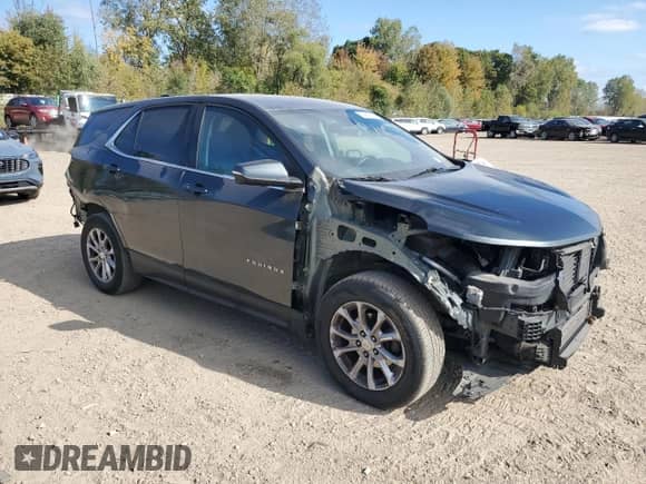 2018 Chevrolet Equinox LT with VIN 3GNAXJEV0JS592110, listed as a Copart auction lot 84802235 with 92,112 mi miles and Clean title. Bid and sale history available at DreamBid. Image 4.