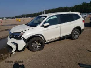 2019 Honda Pilot EX with VIN 5FNYF5H31KB029119, listed as a Copart auction lot 69131075 with 107,678 mi miles and Salvage title. Bid and sale history available at DreamBid. Image 1.