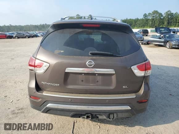 2016 Nissan Pathfinder SL with VIN 5N1AR2MN1GC621618, listed as a Copart auction lot 69296755 with Not provided miles and Salvage title. Bid and sale history available at DreamBid. Image 6.