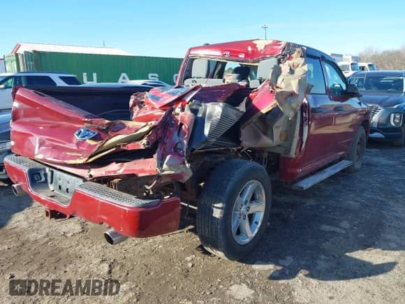 2014 Ram 1500 Tradesman with VIN 1C6RR7FT4ES171215, listed as a IAAI auction lot 41293240 with 115,967 mi miles and . Bid and sale history available at DreamBid. Image 4.