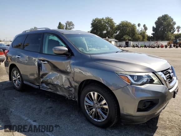 2018 Nissan Pathfinder SV с VIN 5N1DR2MN2JC661890, выставлен на аукционе Copart как лот 85898345 с пробегом 73 209 миль миль и Списание • Salvage title. История ставок и продаж доступна на DreamBid. Изображение 4.