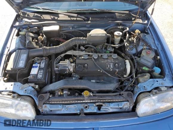 1991 Honda Civic z VIN JHMED3658MS016471, wystawiony jako Copart lot #78735414 z przebiegiem 213 918 mil mil oraz Szkoda całkowita • Salvage title. Historia ofert i sprzedaży dostępna na DreamBid. Obrazek 13.