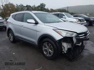 2014 Hyundai Santa Fe z VIN 5XYZU3LB2EG158447, wystawiony jako IAAI lot #43370947 z przebiegiem 114 718 mil mil oraz . Historia ofert i sprzedaży dostępna na DreamBid. Obrazek 1.