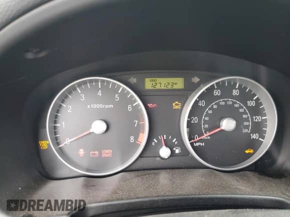 2009 Hyundai Accent Auto GS with VIN KMHCM36C49U139425, listed as a Copart auction lot 86657135 with 127,123 mi miles and Clean title. Bid and sale history available at DreamBid. Image 9.