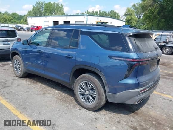 2025 Chevrolet Traverse FWD LT с VIN 1GNERGRSXSJ202406, выставлен на аукционе IAAI как лот 42941456 с пробегом 2 045 миль миль и . История ставок и продаж доступна на DreamBid. Изображение 3.