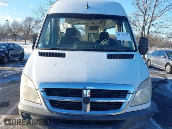 2008 Dodge Sprinter with VIN WD0PE845285309933, listed as a IAAI auction lot 41288199 with 68,110 mi miles and . Bid and sale history available at DreamBid. Image 12.