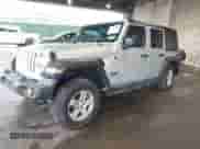 2022 Jeep Wrangler Unlimited Sport S z VIN 1C4HJXDG6NW144396, wystawiony jako IAAI lot #42362283 z przebiegiem 19 854 mil mil oraz . Historia ofert i sprzedaży dostępna na DreamBid. Obrazek 2.