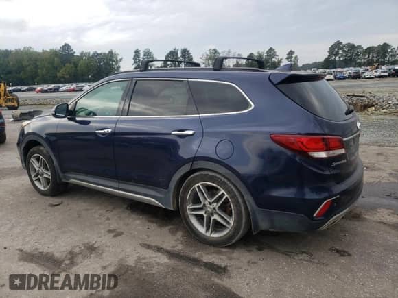 2017 Hyundai Santa Fe Limited Ultimate z VIN KM8SR4HF4HU256687, wystawiony jako Copart lot #84831235 z przebiegiem 124 221 mil mil oraz Czysty tytuł • Clean title. Historia ofert i sprzedaży dostępna na DreamBid. Obrazek 2.