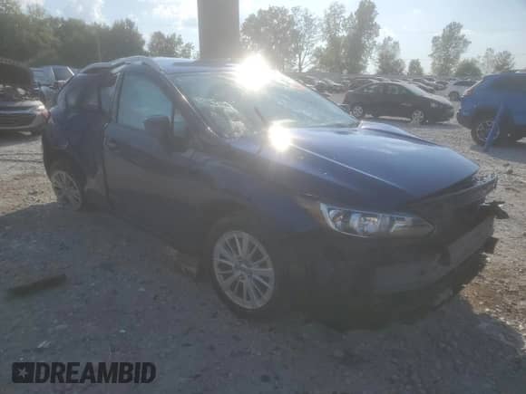 2018 Subaru Impreza Premium with VIN 4S3GTAB65J3702344, listed as a Copart auction lot 84746185 with Not provided miles and Clean title. Bid and sale history available at DreamBid. Image 4.