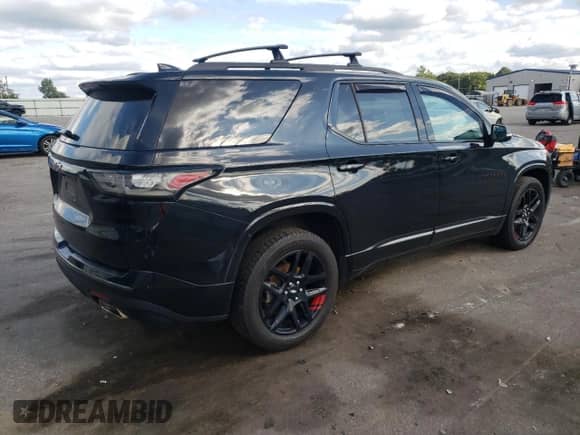 2020 Chevrolet Traverse Premier with VIN 1GNERKKW1LJ277464, listed as a Copart auction lot 69200975 with 179,320 mi miles and Salvage title. Bid and sale history available at DreamBid. Image 3.