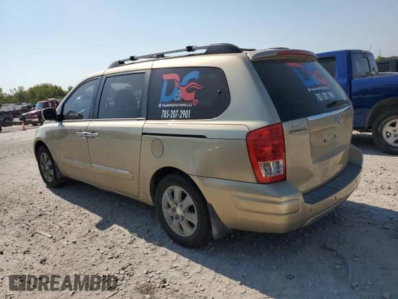 2008 Hyundai Entourage GLS с VIN KNDMC233686052915, выставлен на аукционе Copart как лот 74689294 с пробегом 231 848 миль миль и Списание • Salvage title. История ставок и продаж доступна на DreamBid. Изображение 2.