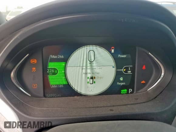 2020 Chevrolet Bolt EV LT with VIN 1G1FY6S09L4150536, listed as a Copart auction lot 80397415 with 58,990 mi miles and Salvage title. Bid and sale history available at DreamBid. Image 9.