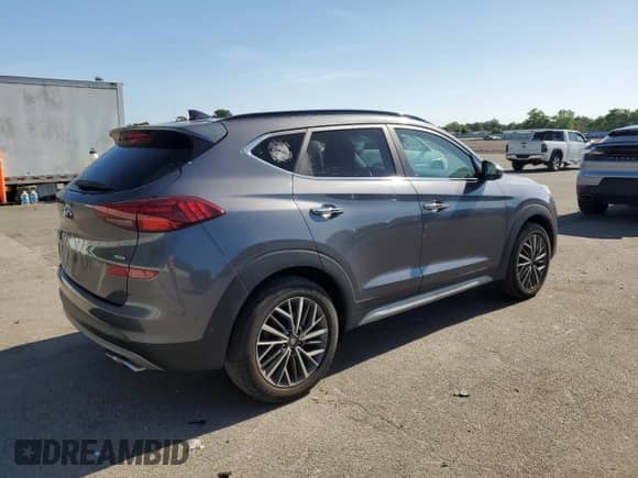 2021 Hyundai Tucson Ultimate with VIN KM8J3CAL9MU406200, listed as a Copart auction lot 62270855 with 22,432 mi miles and Non repairable. Bid and sale history available at DreamBid. Image 3.