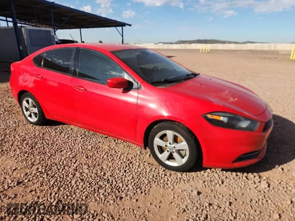 2016 Dodge Dart SXT with VIN 1C3CDFBB8GD635252, listed as a Copart auction lot 82307265 with 99,355 mi miles and Salvage title. Bid and sale history available at DreamBid. Image 4.