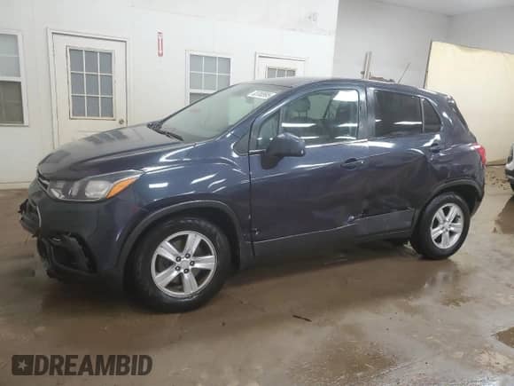 2019 Chevrolet Trax LS with VIN 3GNCJKSB8KL252810, listed as a Copart auction lot 83780995 with 68,134 mi miles and Clean title. Bid and sale history available at DreamBid. Image 1.