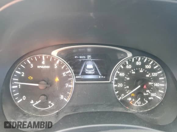 2018 Nissan Pathfinder SL with VIN 5N1DR2MM8JC653381, listed as a Copart auction lot 71975235 with 84,859 mi miles and Salvage title. Bid and sale history available at DreamBid. Image 9.