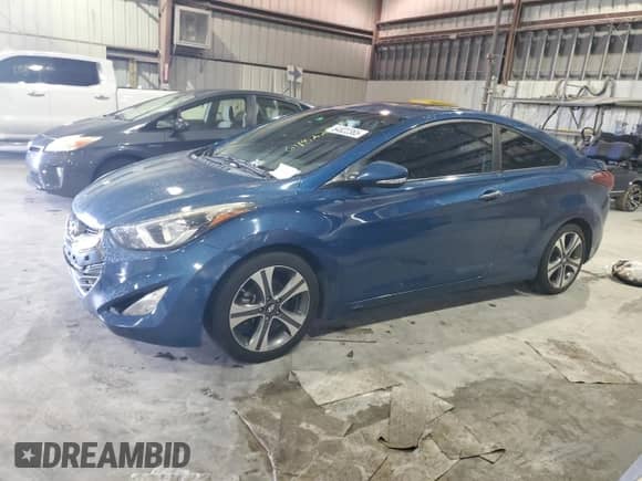 2014 Hyundai Elantra with VIN KMHDH6AH4EU027912, listed as a Copart auction lot 64822365 with 172,500 mi miles and Clean title. Bid and sale history available at DreamBid. Image 1.