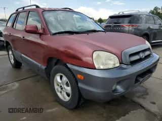2005 Hyundai Santa Fe GLS z VIN KM8SC73DX5U878943, wystawiony jako Copart lot #61337024 z przebiegiem 127 857 mil mil oraz Szkoda całkowita • Salvage title. Historia ofert i sprzedaży dostępna na DreamBid. Obrazek 4.