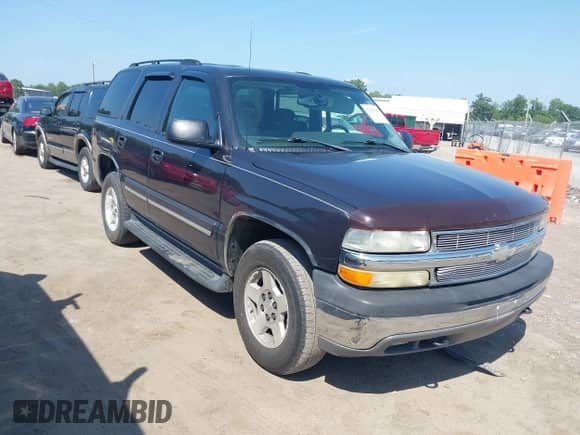 2004 Chevrolet Tahoe LT with VIN 1GNEK13ZX4J322894, listed as a IAAI auction lot 42581800 with 161,013 mi miles and . Bid and sale history available at DreamBid. Image 1.