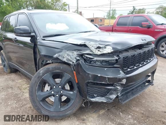 2023 Jeep Grand Cherokee Altitude с VIN 1C4RJHAG9PC543905, выставлен на аукционе IAAI как лот 42381448 с пробегом 36 533 миль миль и . История ставок и продаж доступна на DreamBid. Изображение 6.